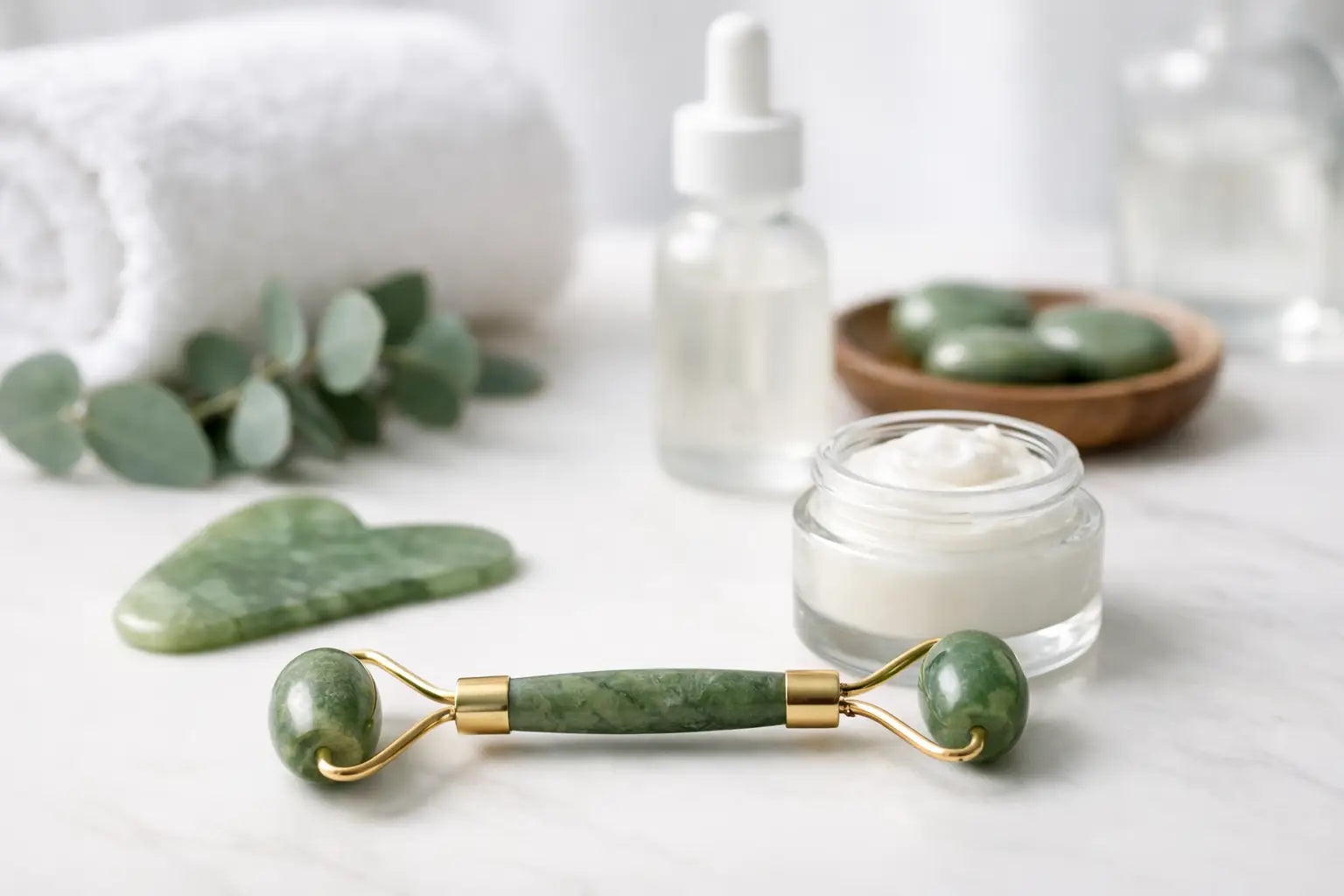 Jade Roller Benefits and How to Use It Daily