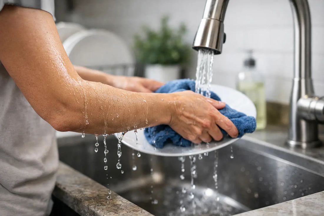 How to Stop Water Dripping Down Your Arms